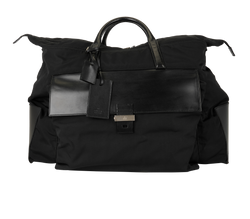 Large Travel Bag, Nylon, Black, 002214, 2*